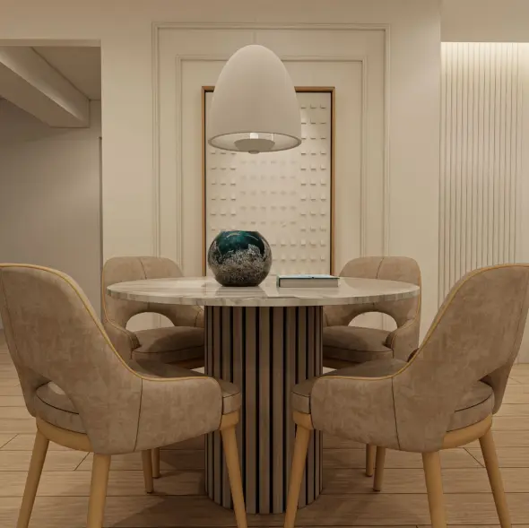 Diseño interior de comedor